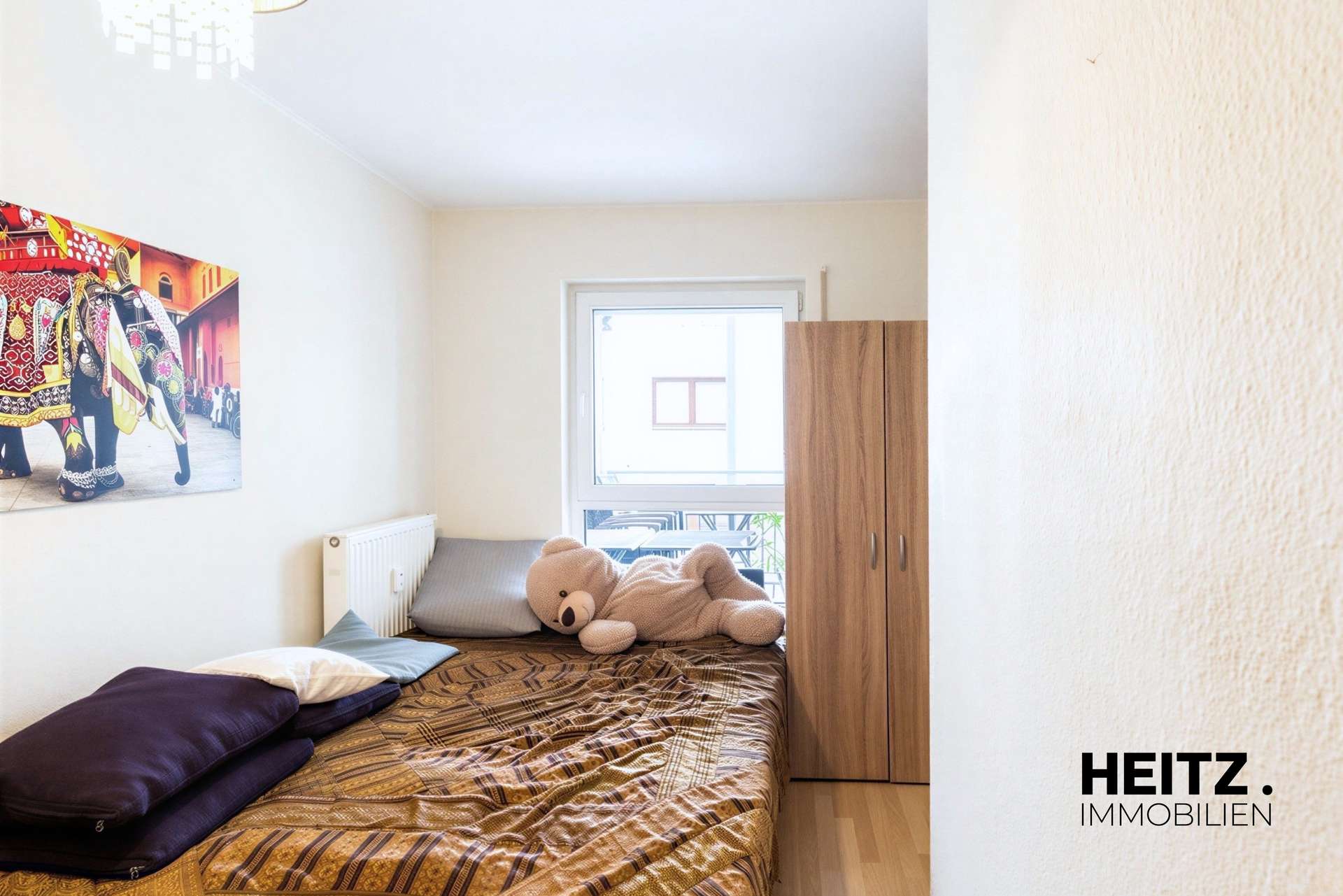 Attraktive 3-Zimmer-Wohnung mit zwei Balkonen, Aufzug und Tiefgaragenstellplatz, Ansicht 6